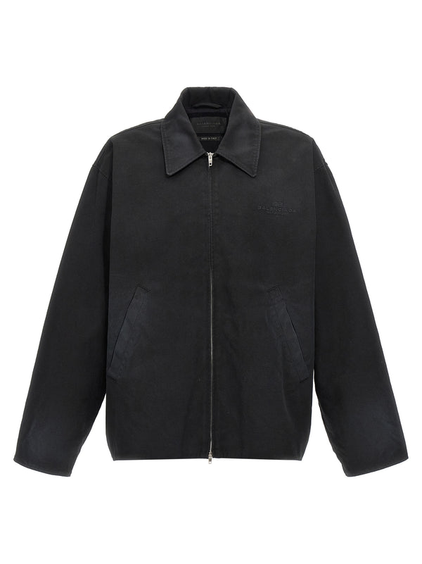 Balenciaga 100% Cotton jacket in black