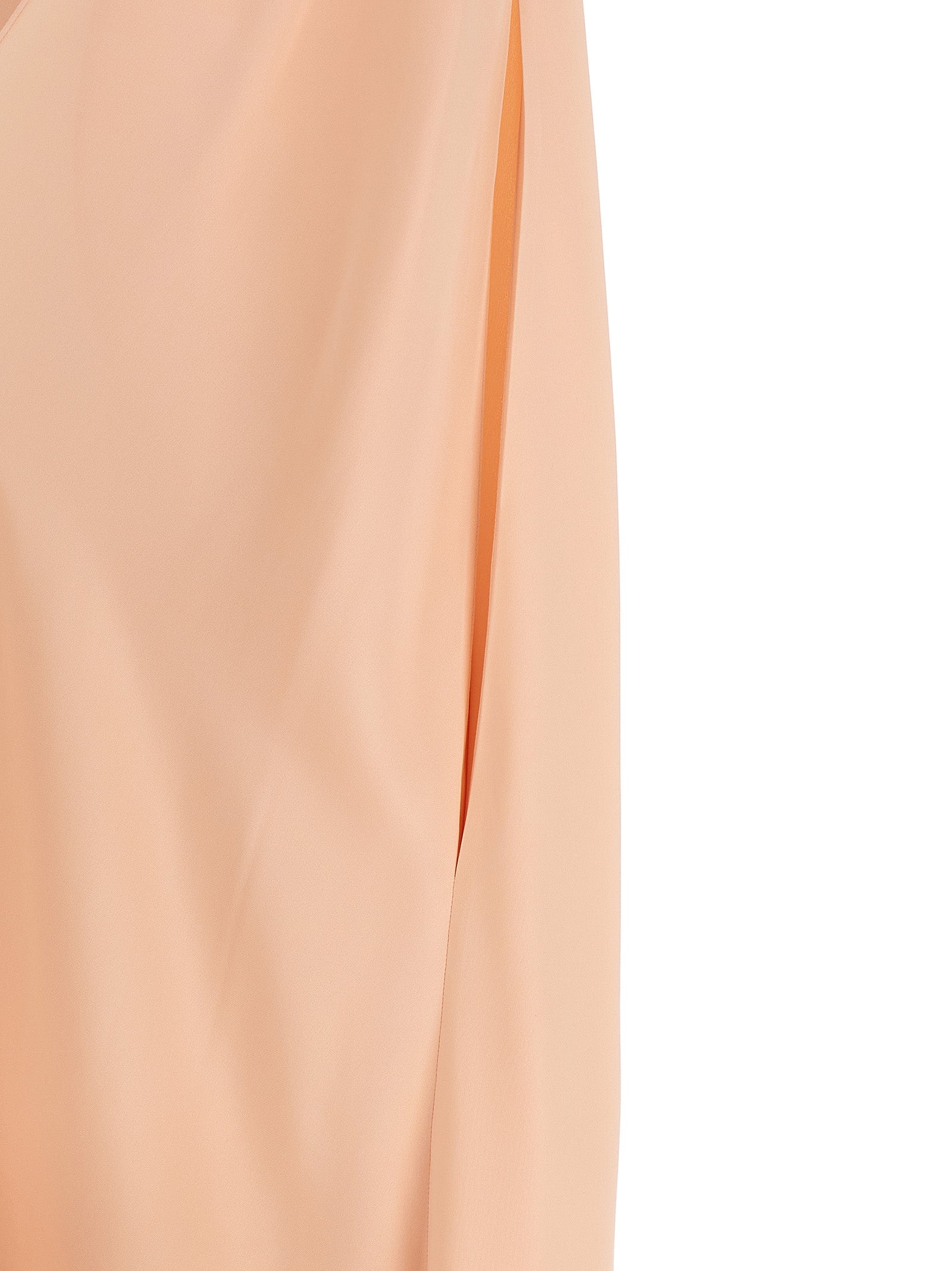 Max Mara 100% silk midi dress in pink — view 4