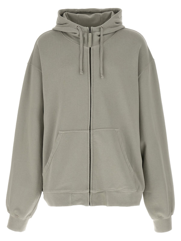 Maison Margiela 100% Cotton hoodie in gray