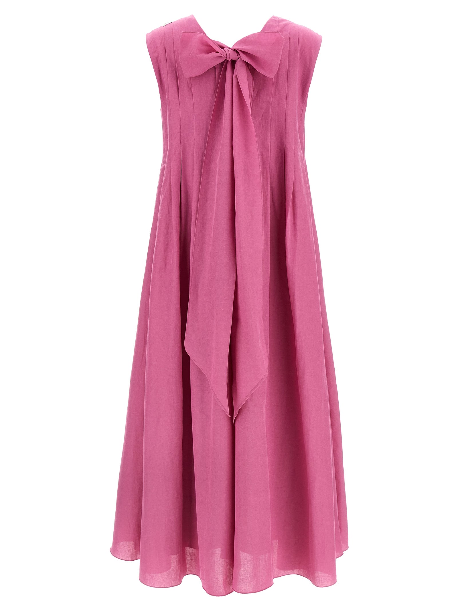 'S Max Mara 70% ramie dress in pink — view 2