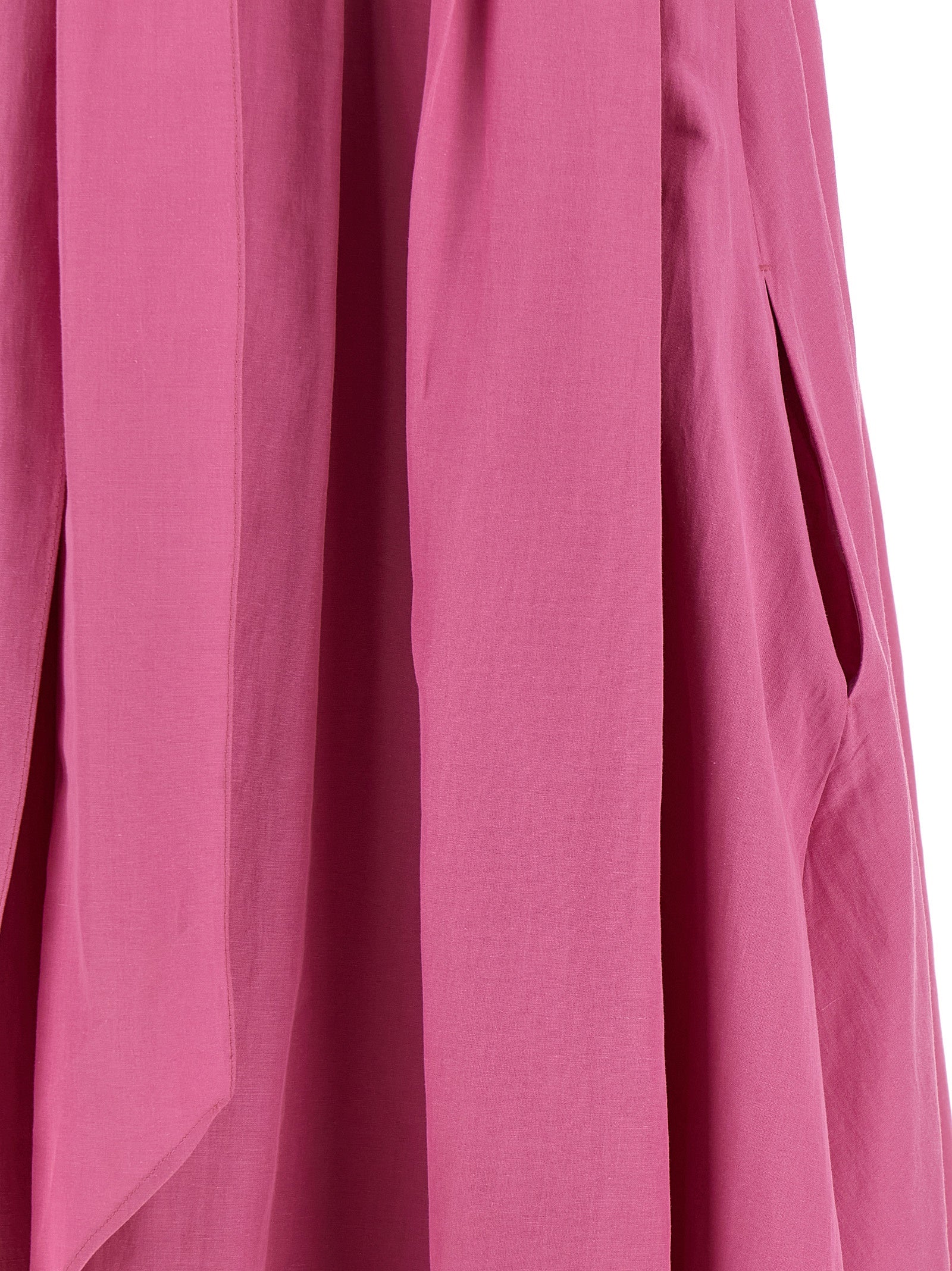 'S Max Mara 70% ramie dress in pink — view 4