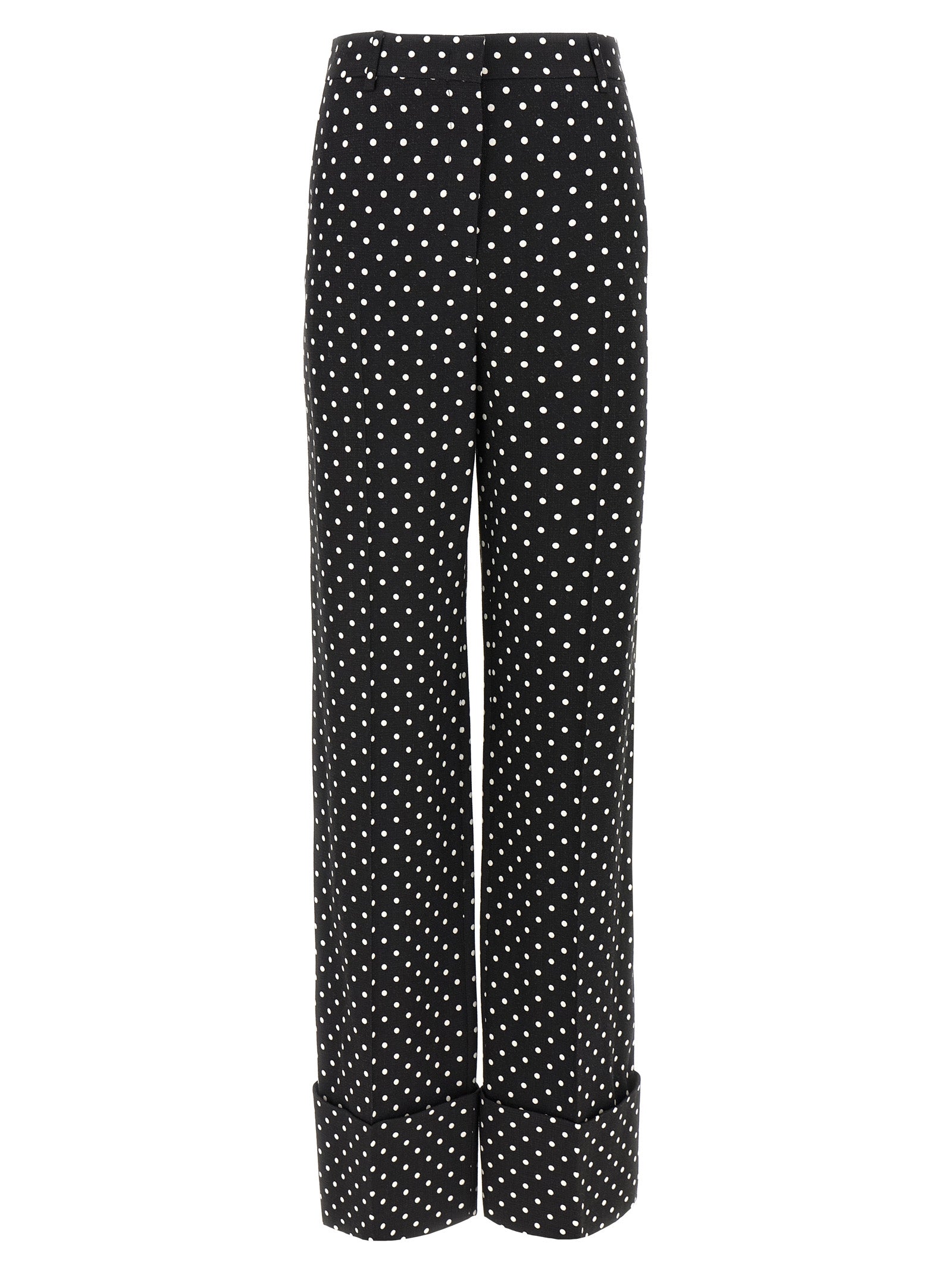 Valentino Garavani 100% Viscose trousers in black
