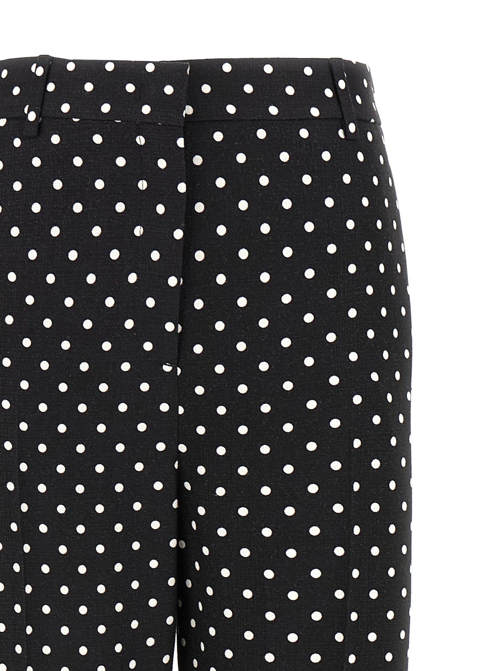 Valentino Garavani 100% Viscose trousers in black — view 3