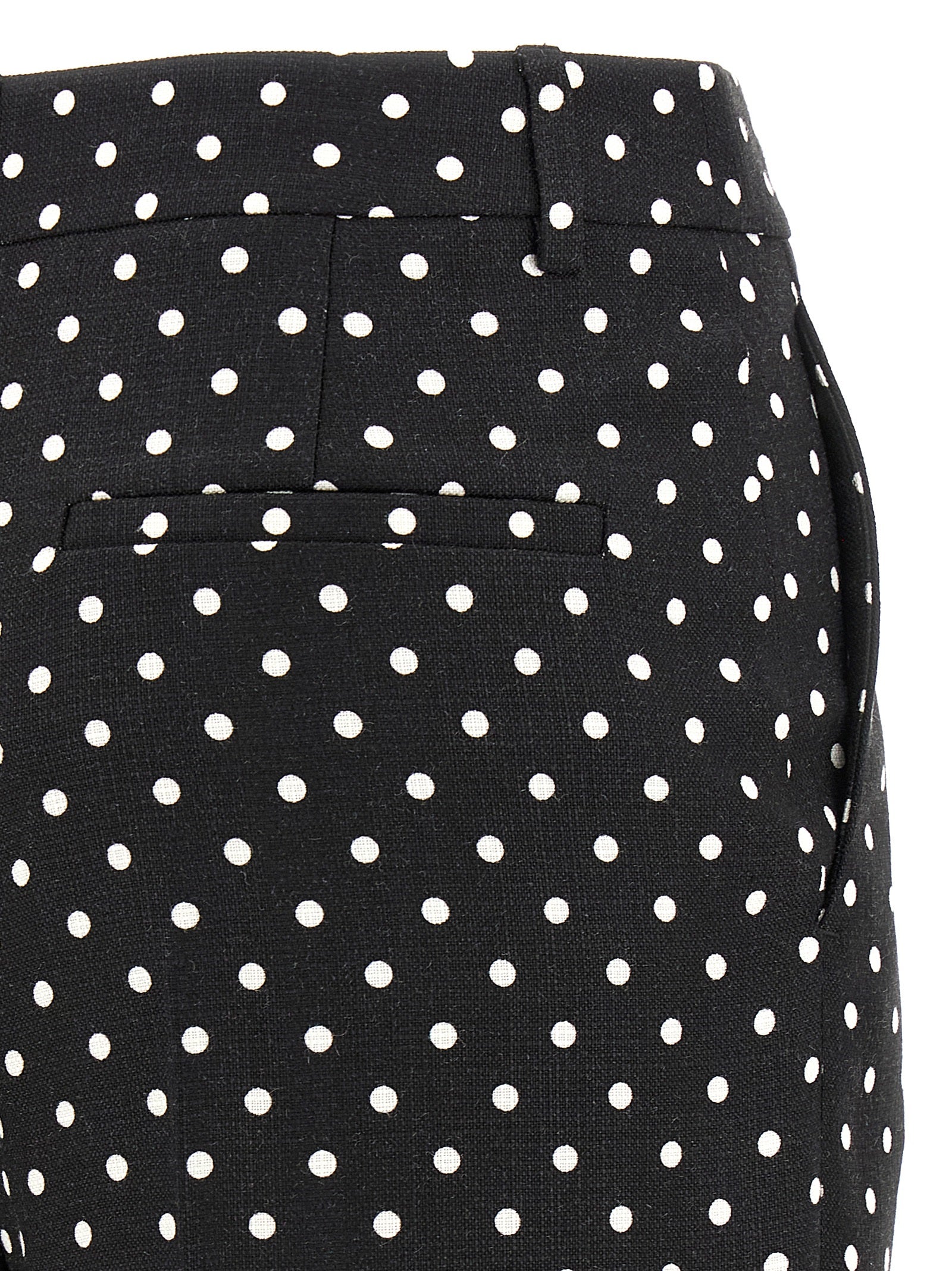 Valentino Garavani 100% Viscose trousers in black — view 4