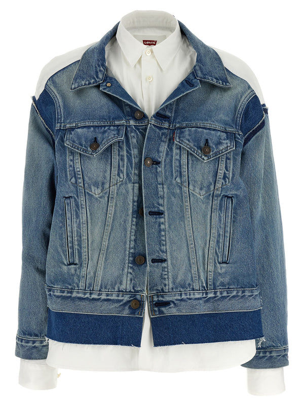 Junya Watanabe 100% Cotton jacket in blue