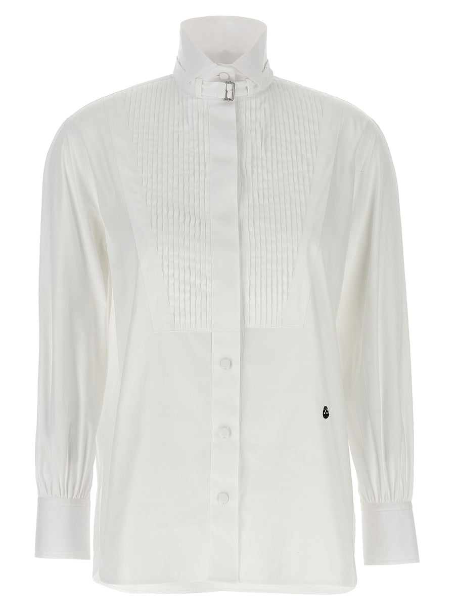 Alexander McQueen 100% cotton shirt in white