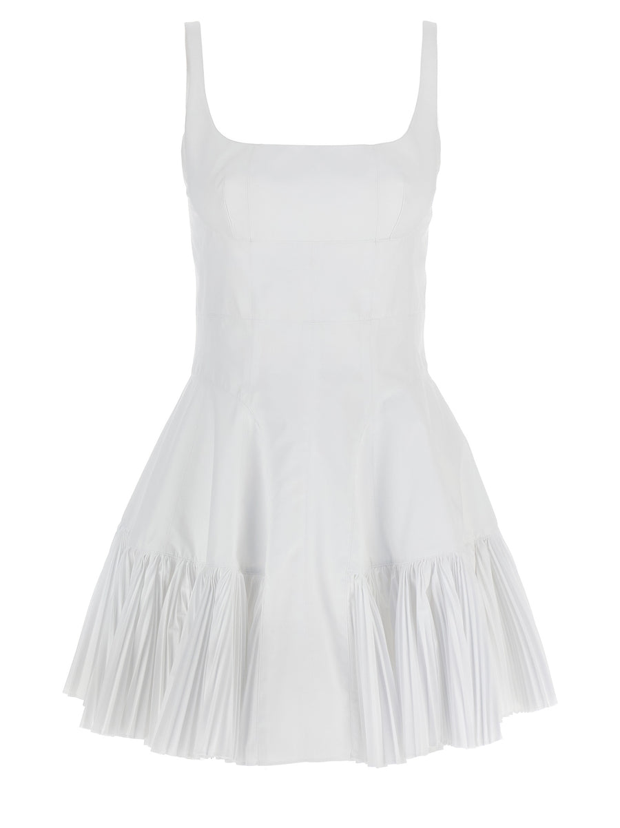 Giovanni Bedin 65% polyester dress in white