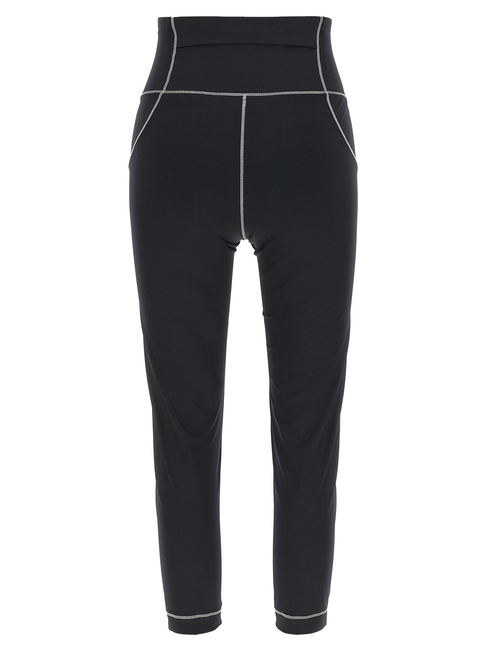 Moncler Grenoble 78% polyamide leggings in black — view 2