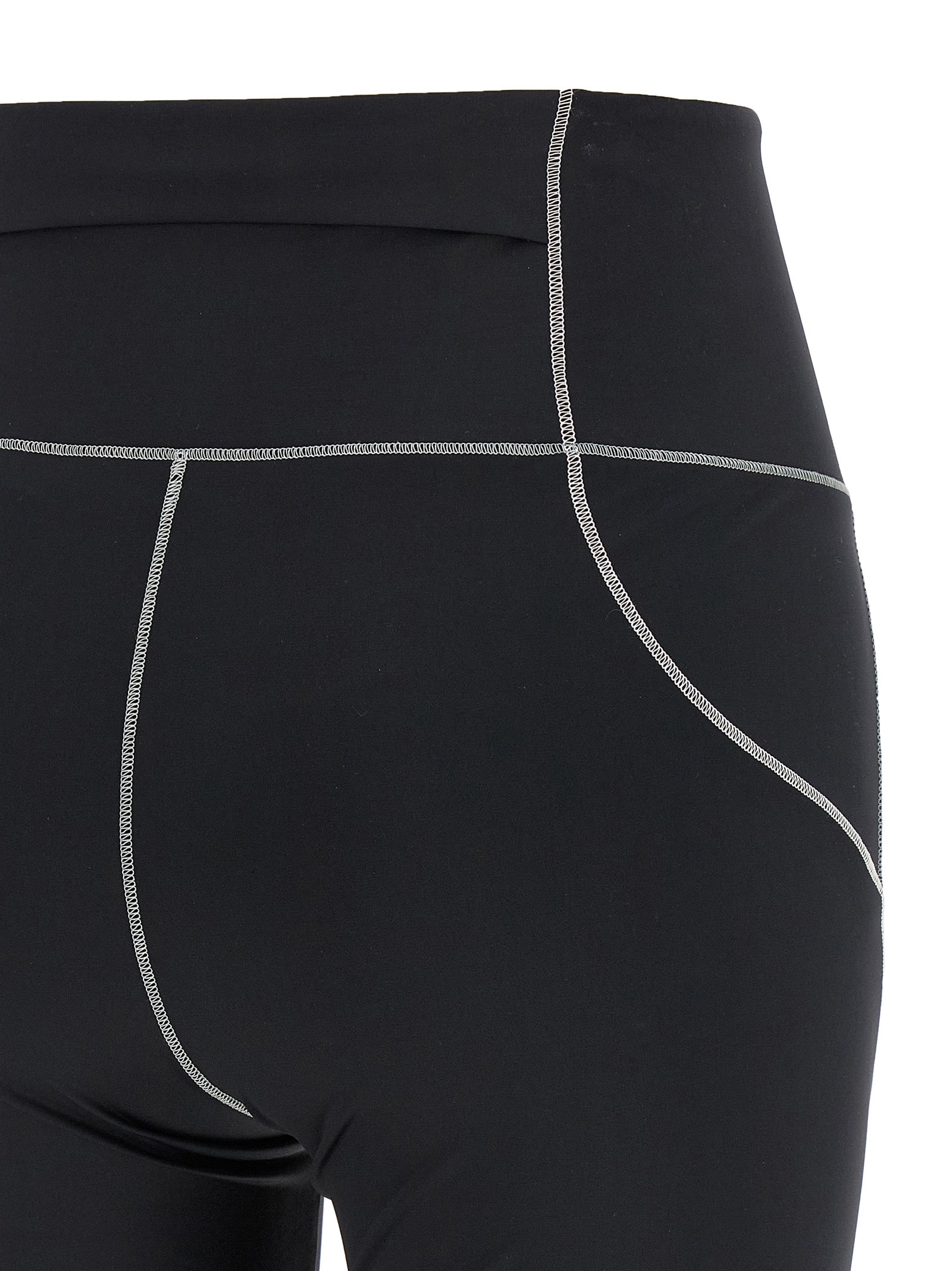 Moncler Grenoble 78% polyamide leggings in black — view 4