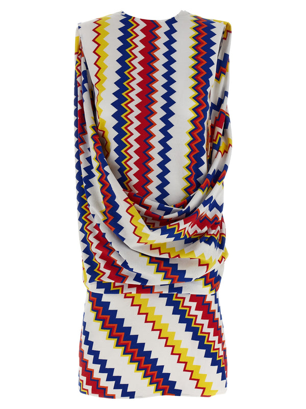 Missoni 70% viscose dress in multicolor