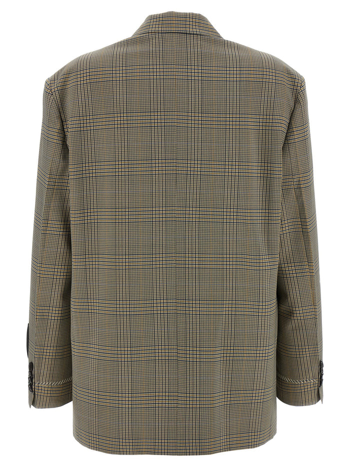 Marni wool blazer in beige — view 2