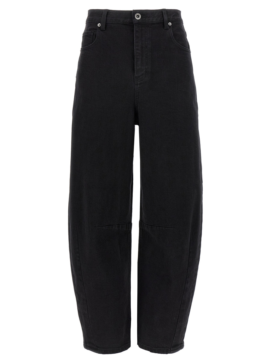 Self-Portrait 99% Cotton jeans in black