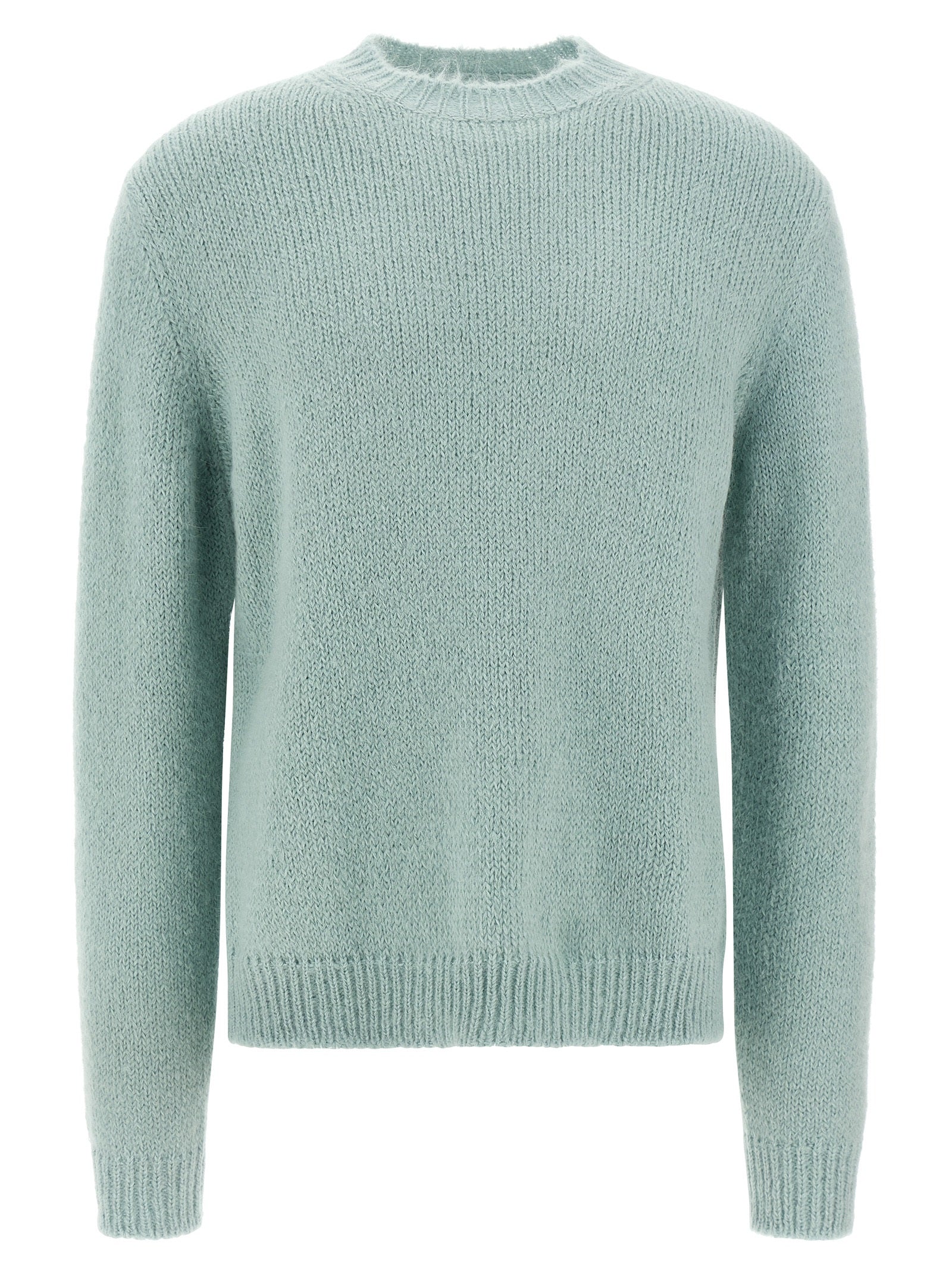 Jil Sander 81% Alpaca Wool sweater in blue