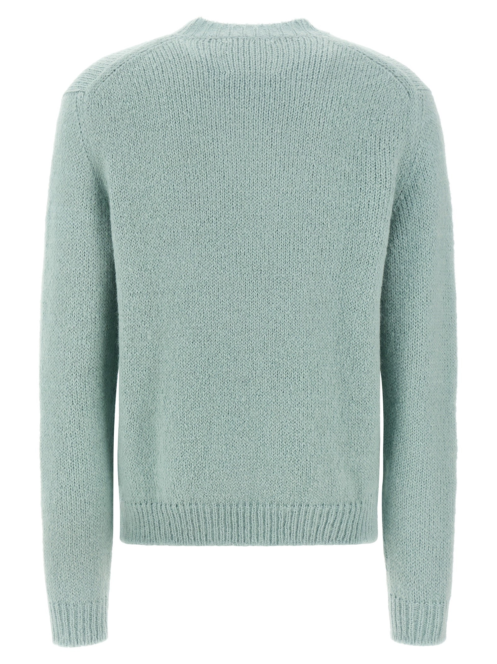 Jil Sander 81% Alpaca Wool sweater in blue — view 2