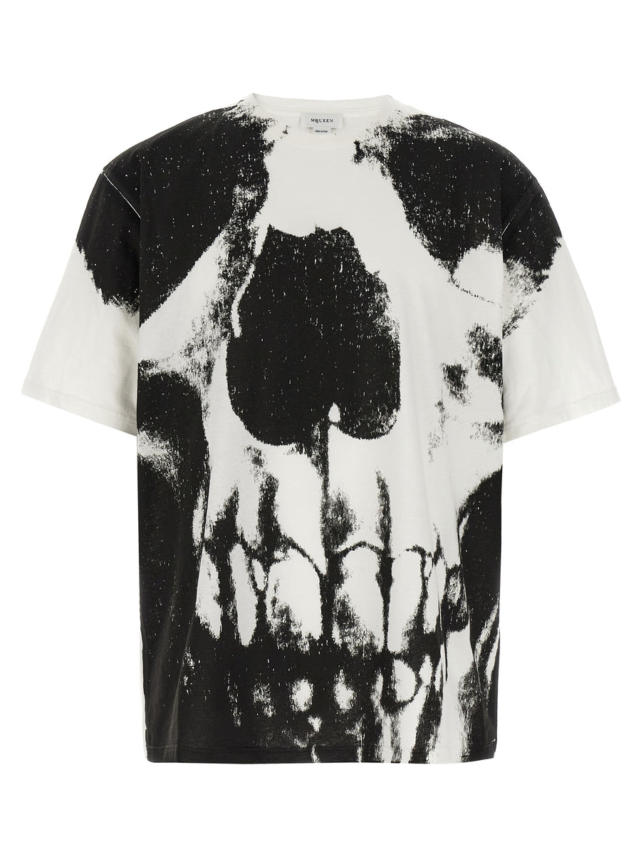 Alexander McQueen 100% cotton t-shirt in white