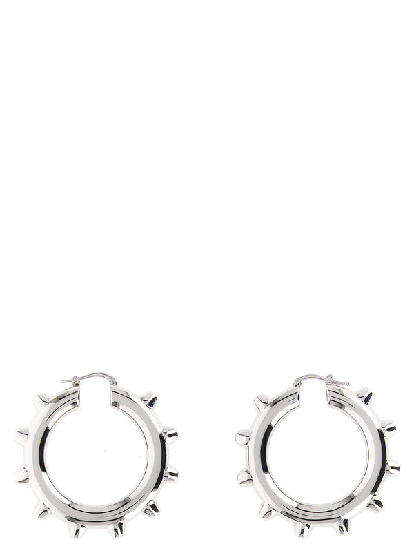 Jil Sander 100% Brass earrings in silver