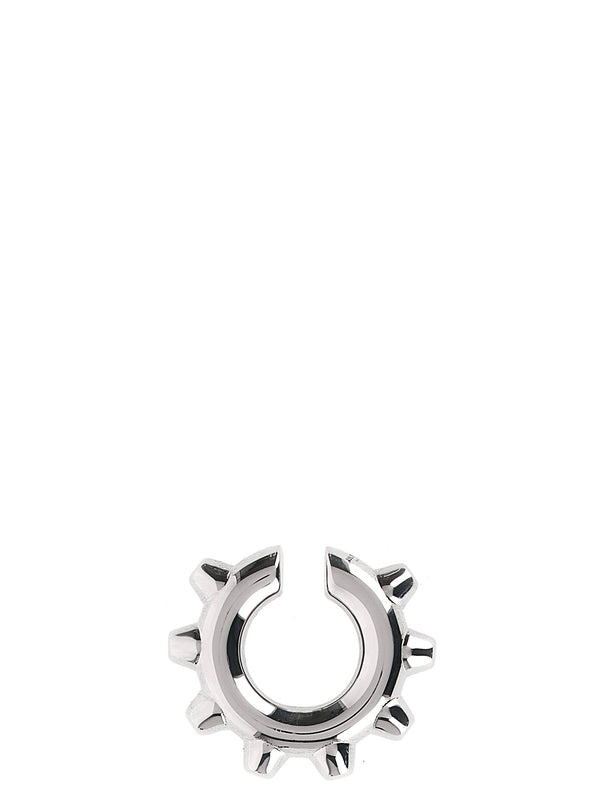 Jil Sander 100% Brass cufflinks in silver