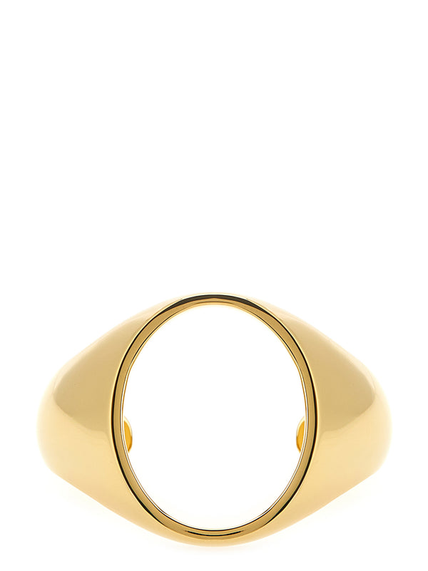 MM6 Maison Margiela 100% brass bracelet in gold