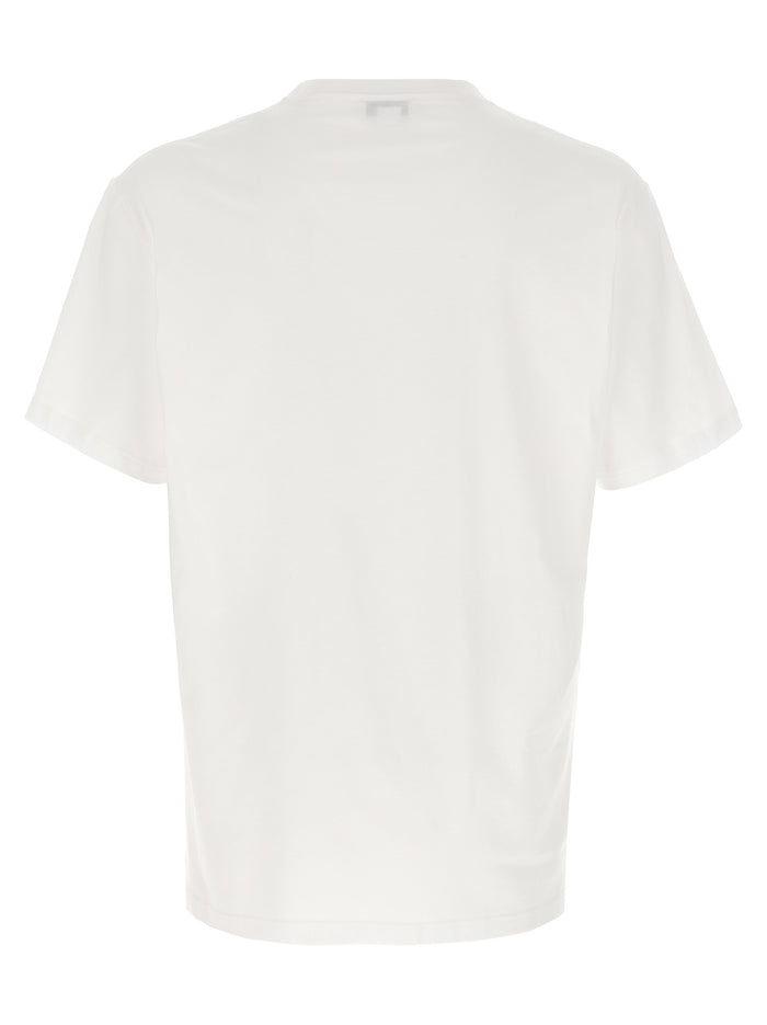 Alexander McQueen 100% cotton t-shirt in white — view 2