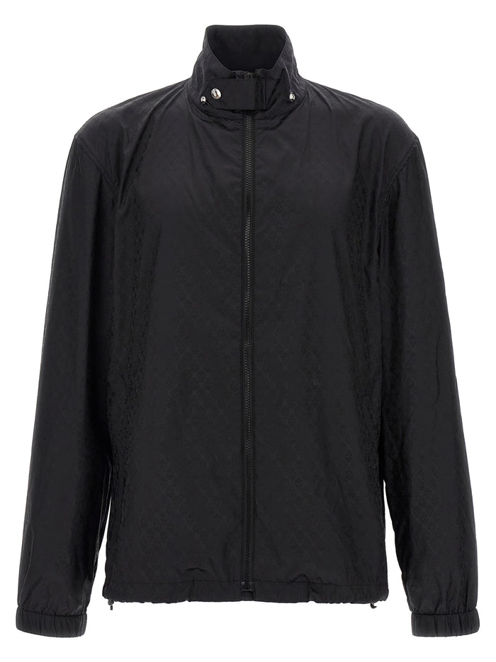 Alexander McQueen 100% Polyamide jacket in black — view 2