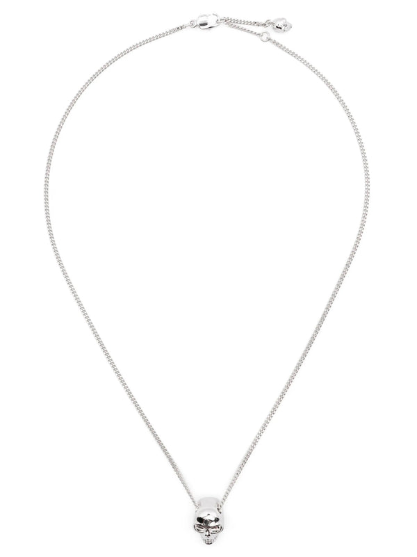 Alexander McQueen 100% Brass necklace in silver