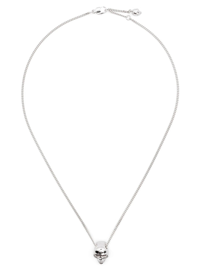 Alexander McQueen 100% Brass necklace in silver