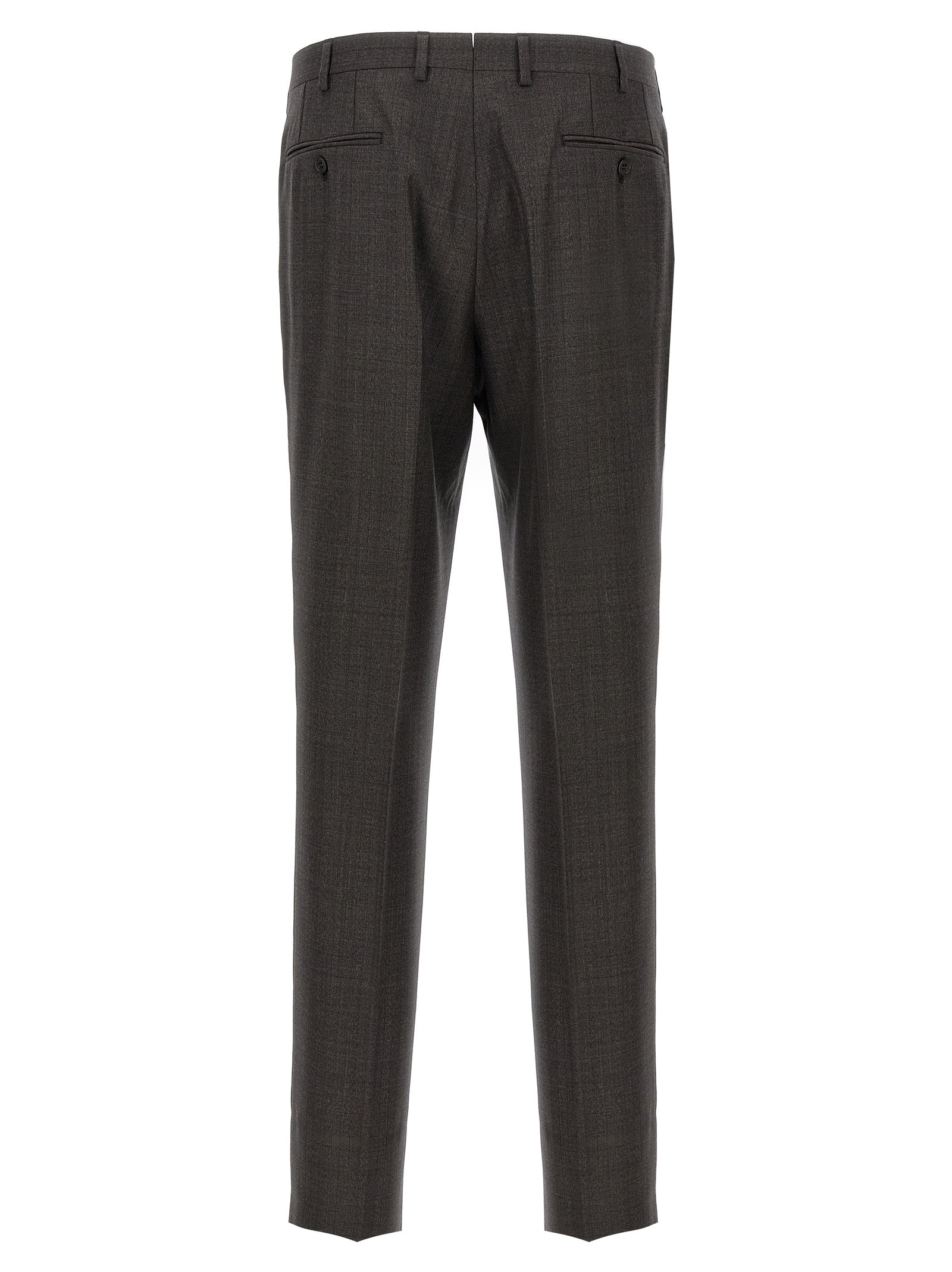 Brioni 100% wool suit in brown — view 5