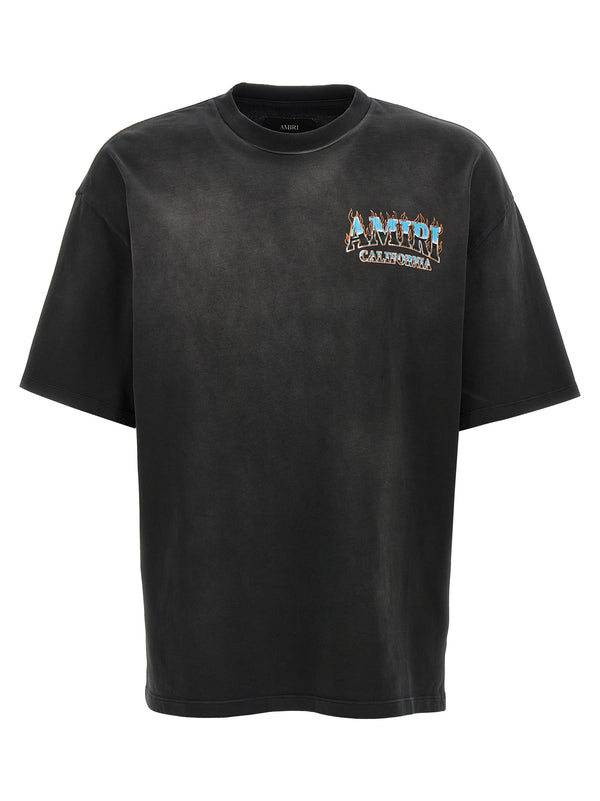 Amiri 100% cotton t-shirt in black