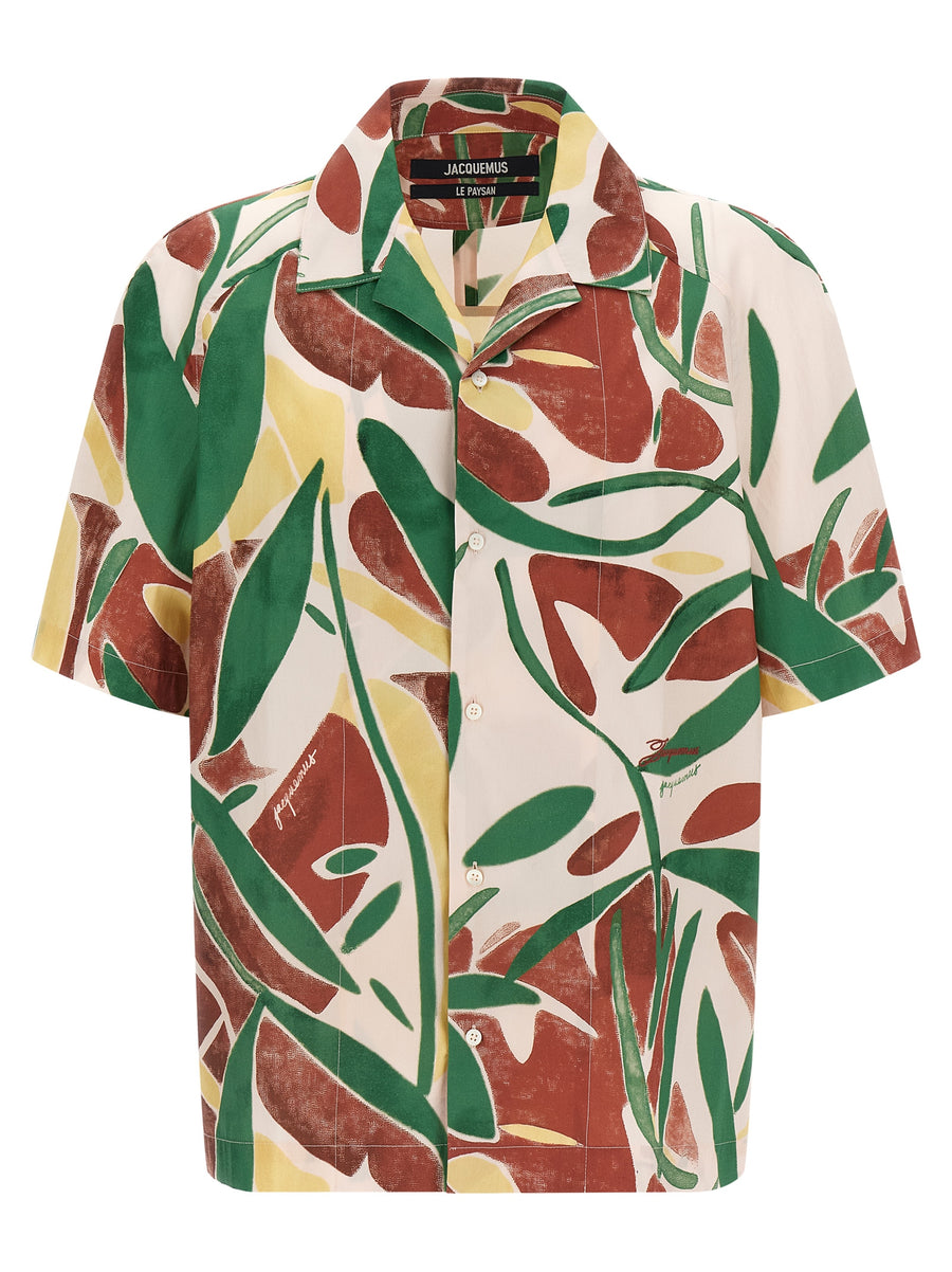 Jacquemus 100% cotton shirt in multicolor
