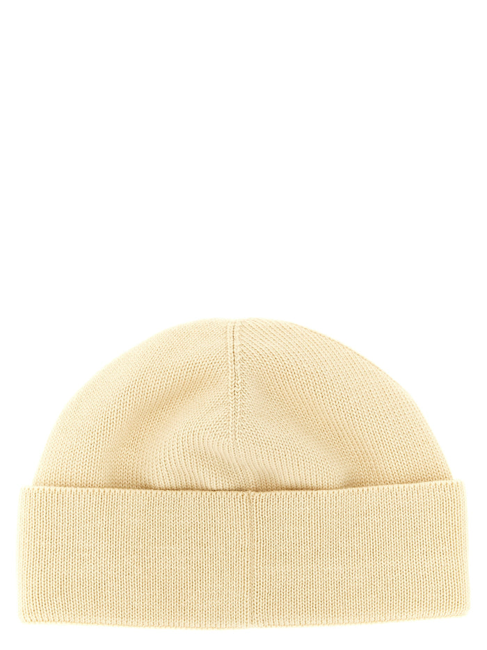 Valentino Garavani VA315583BM 60% cotton beanie in beige — view 2