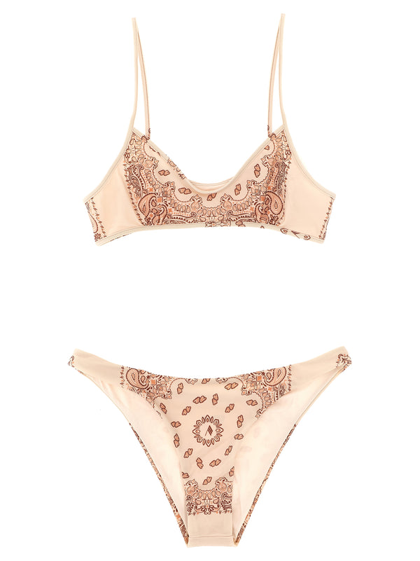 The Attico 80% Polyamide bikini in pink