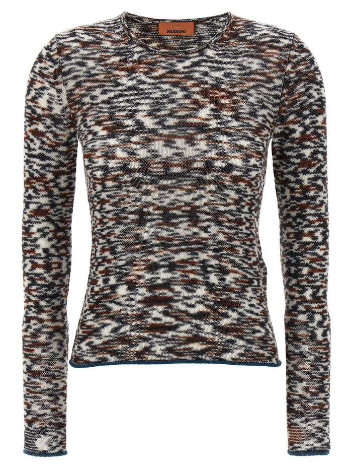 Missoni 90% cashmere sweater in multicolor