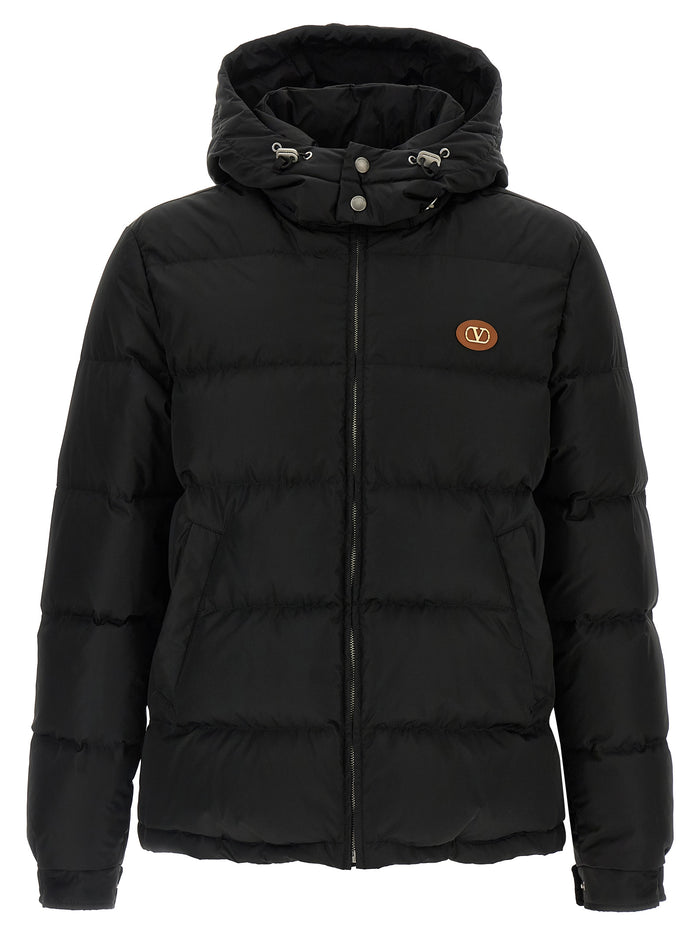 Valentino Garavani 100% Polyamide down jacket in black