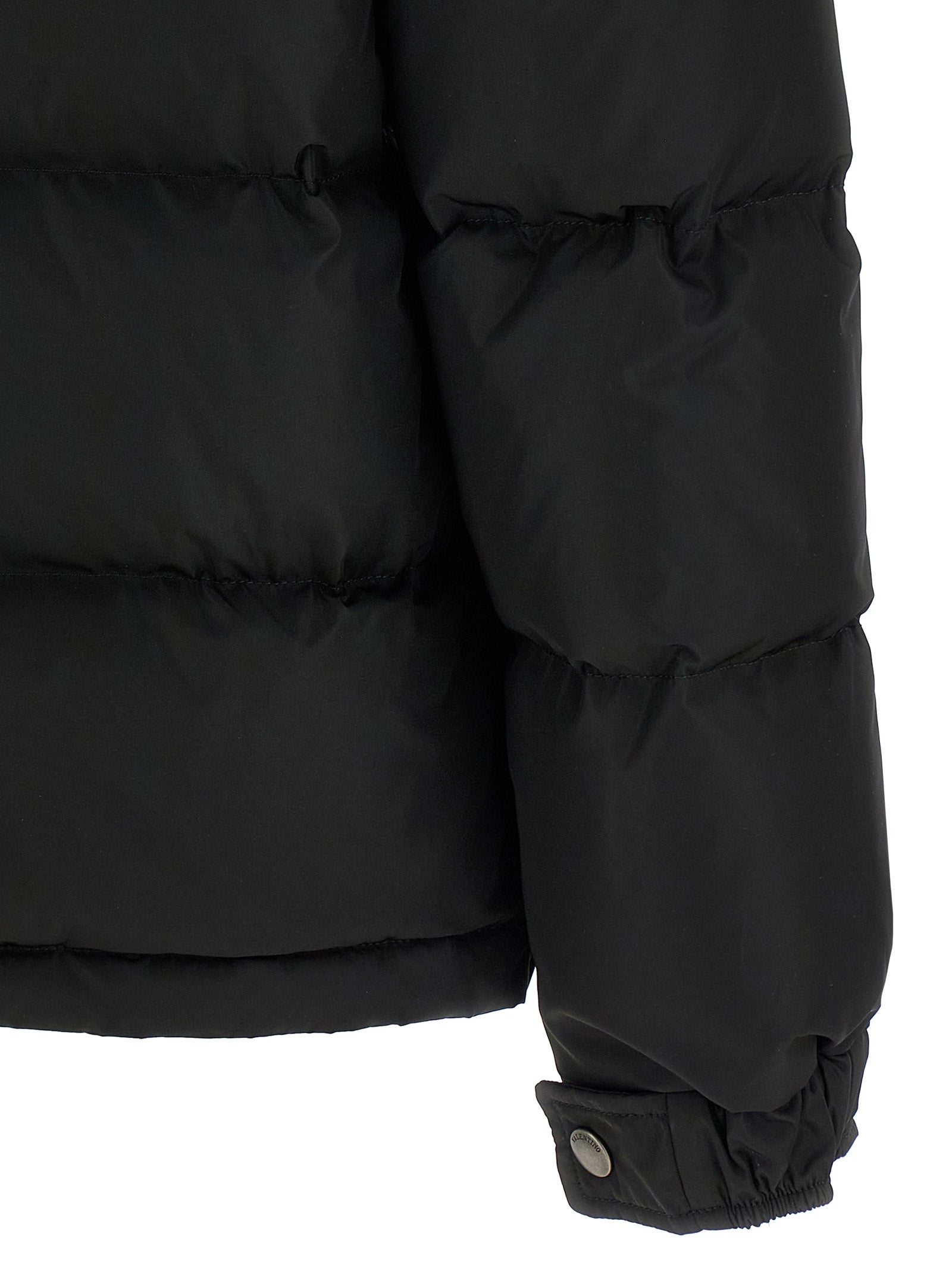 Valentino Garavani 100% Polyamide down jacket in black — view 5