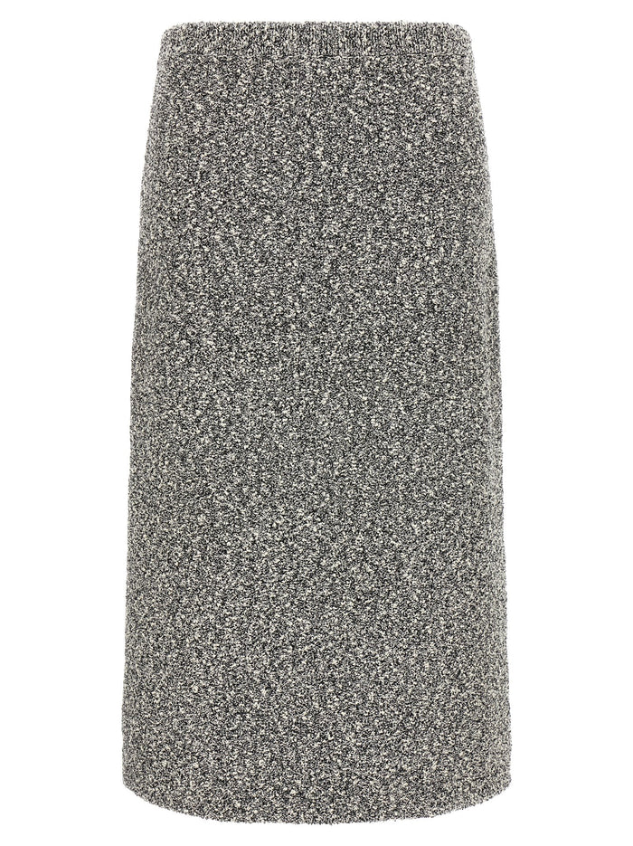 Tory Burch 52% polyamide skirt in black