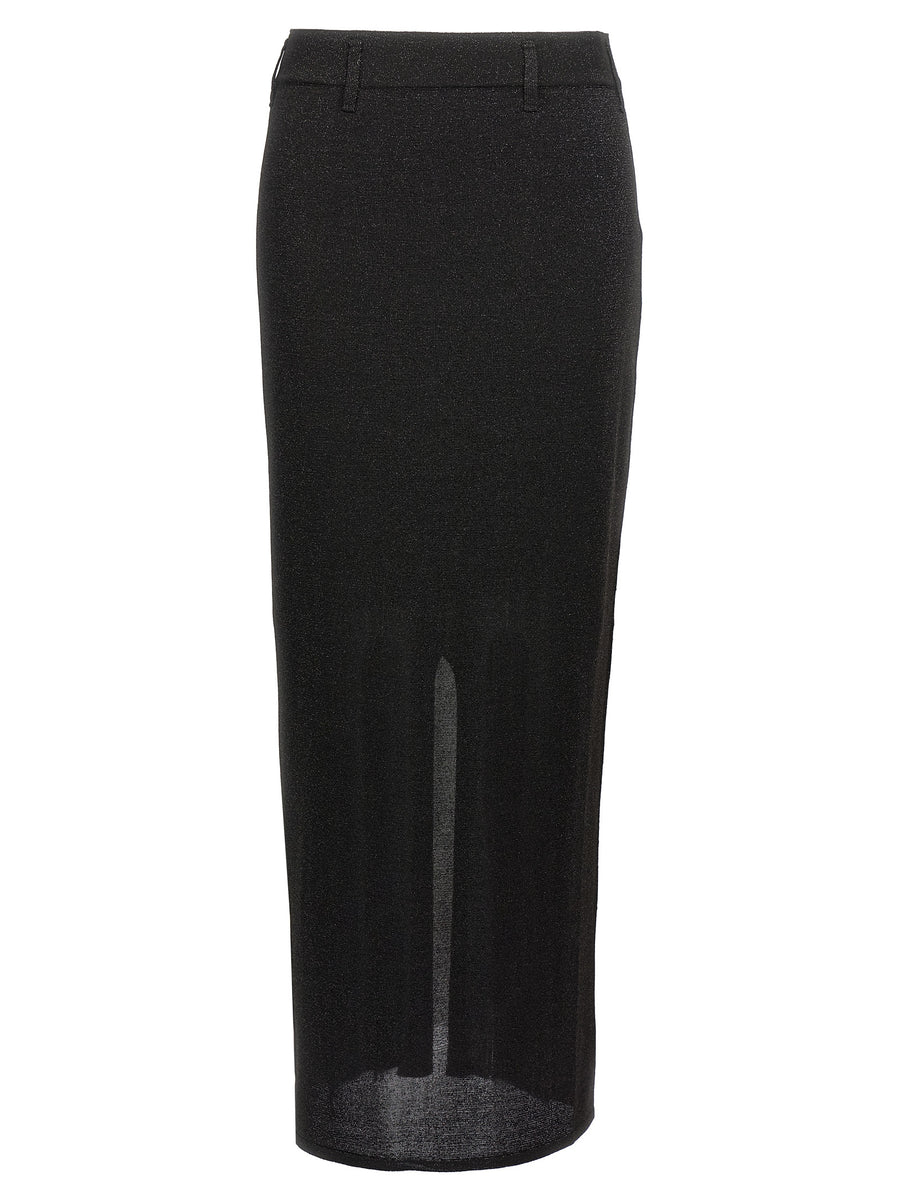 Missoni 82% polyester skirt in black
