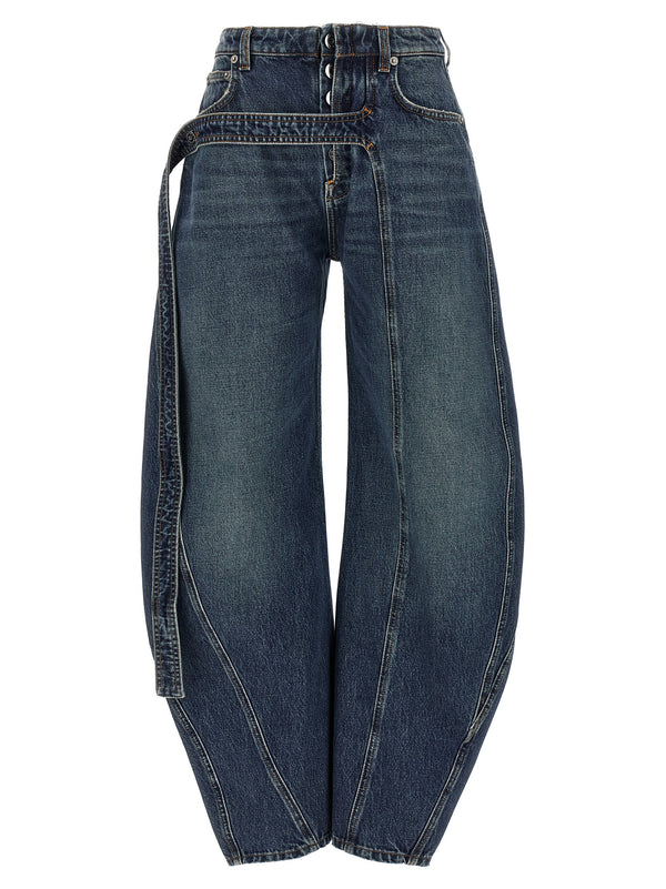 Jean Paul Gaultier 100% cotton jeans in blue