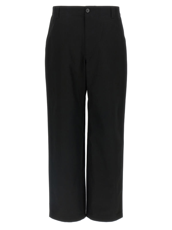 Gucci 100% Cotton trousers in black