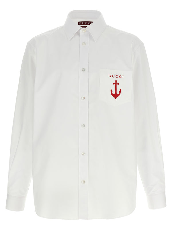 Gucci 100% Cotton shirt in white