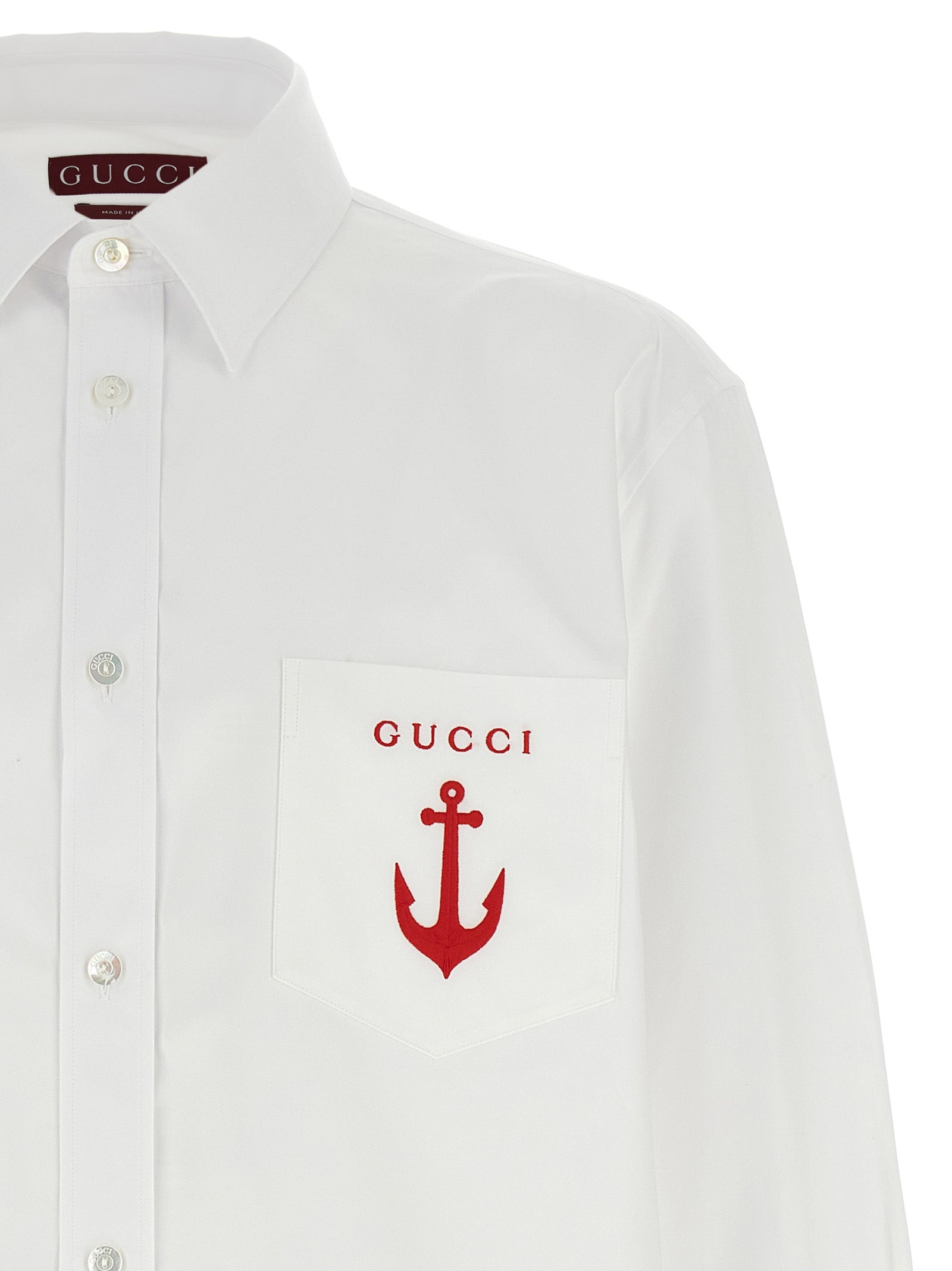 Gucci 100% Cotton shirt in white — view 3