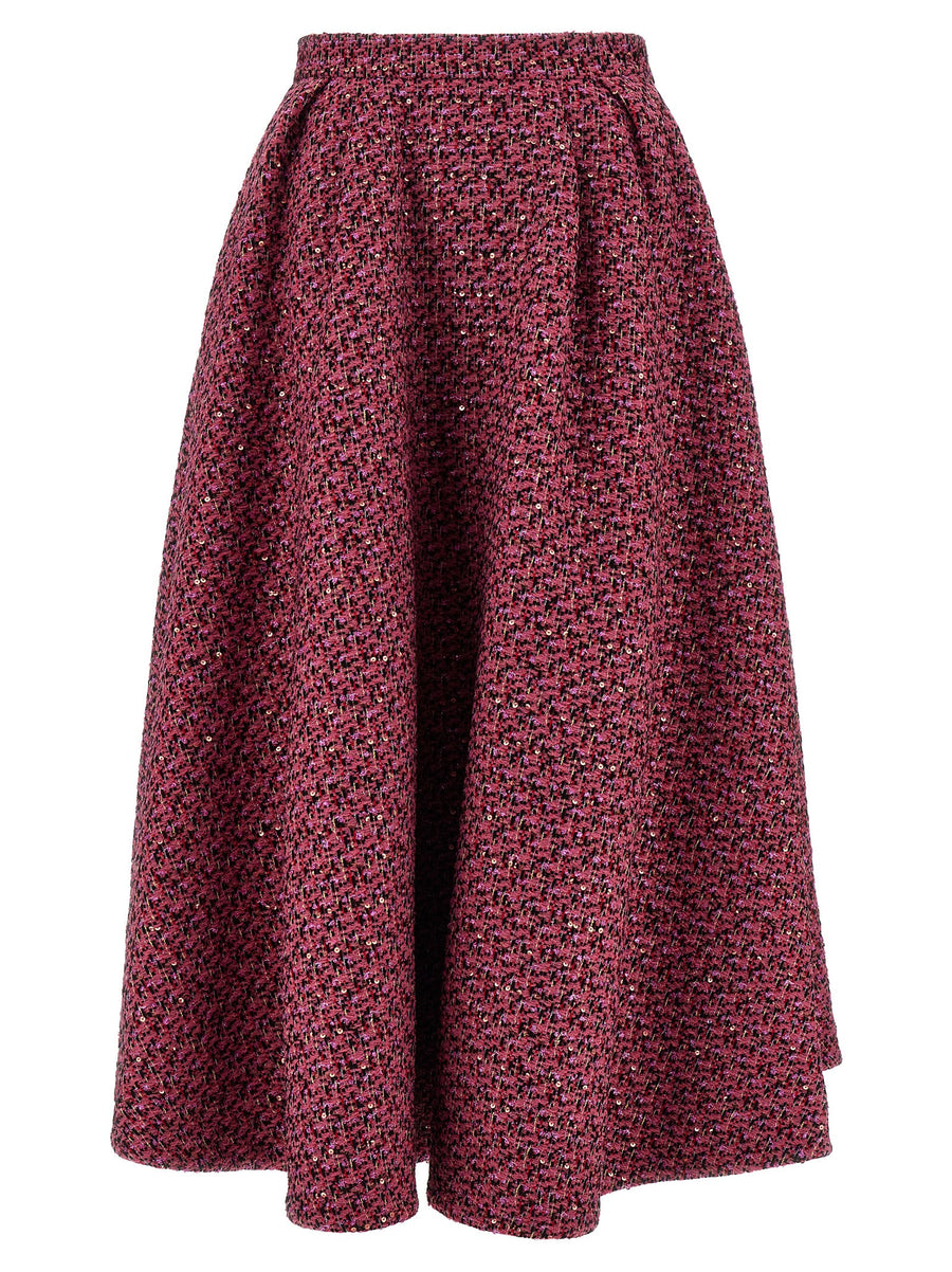 Alessandra Rich 51% polyamide skirt in pink