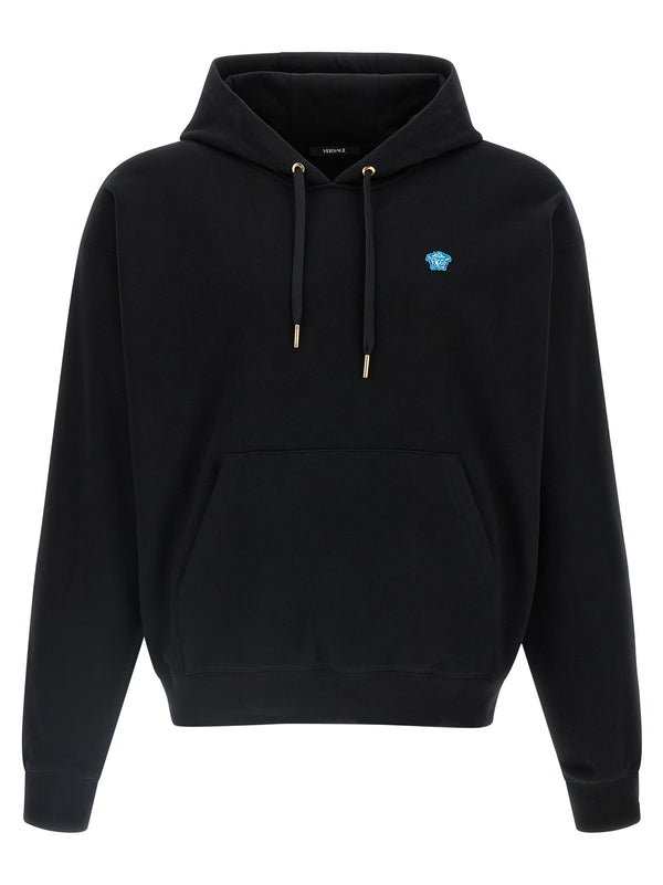 Versace 100% Cotton hoodie in black