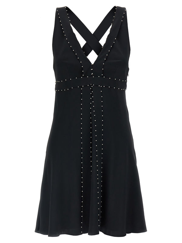Giovanni Bedin 68% acetate dress in black