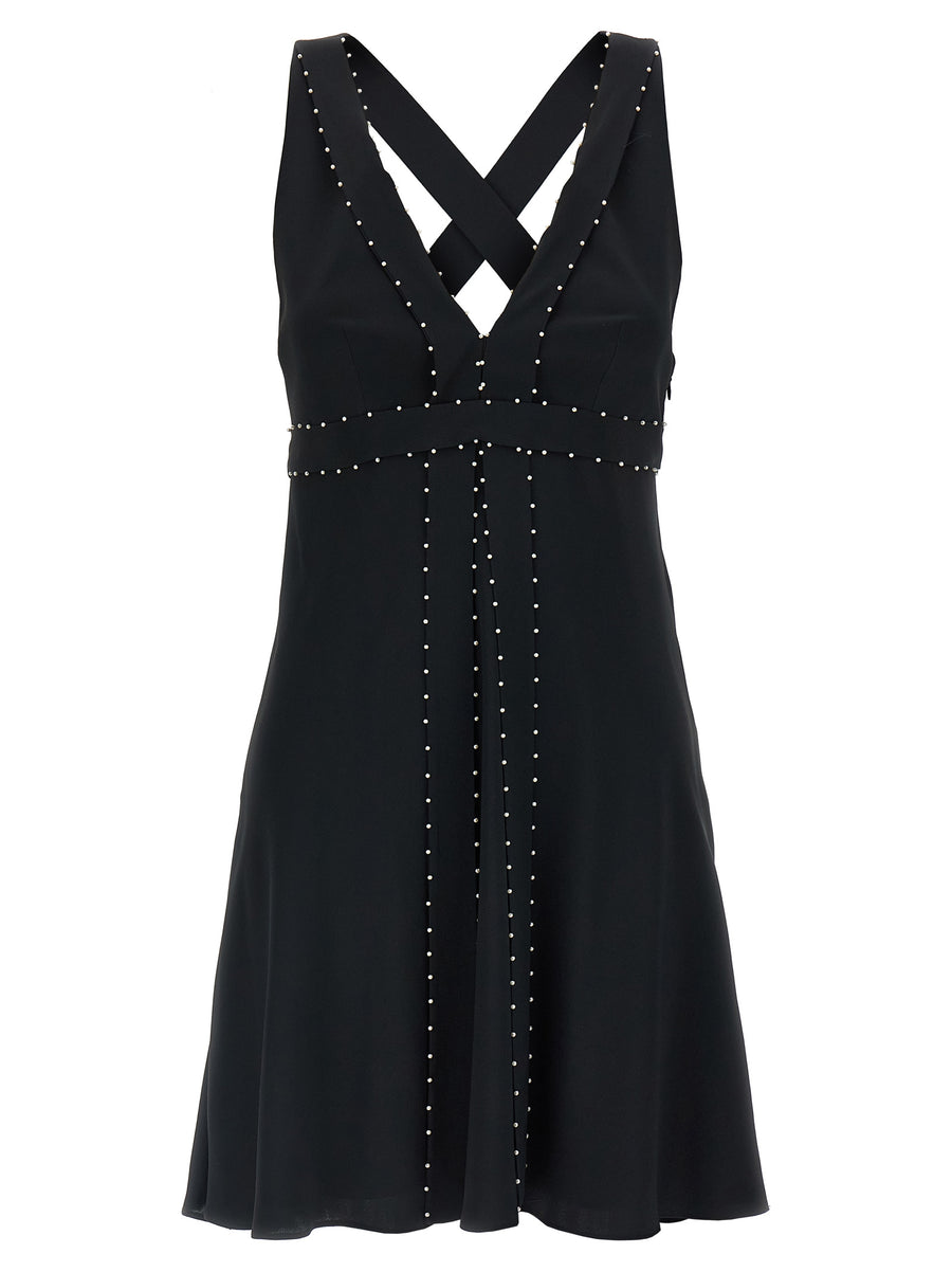 Giovanni Bedin 68% acetate dress in black