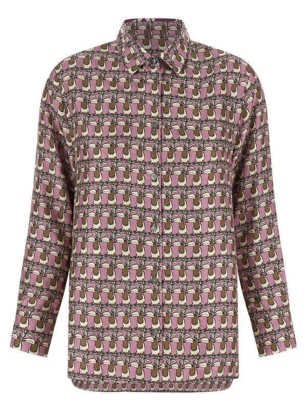 Max Mara 100% silk blouse in pink