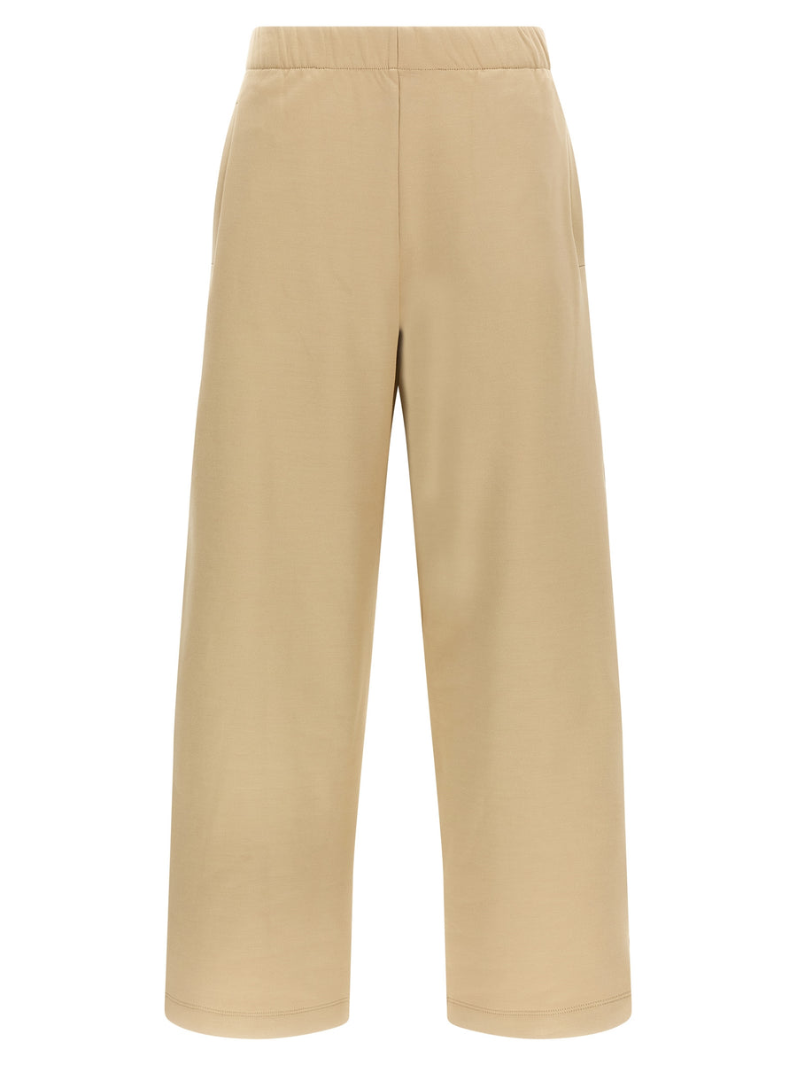 Max Mara 55% Silk trousers in brown