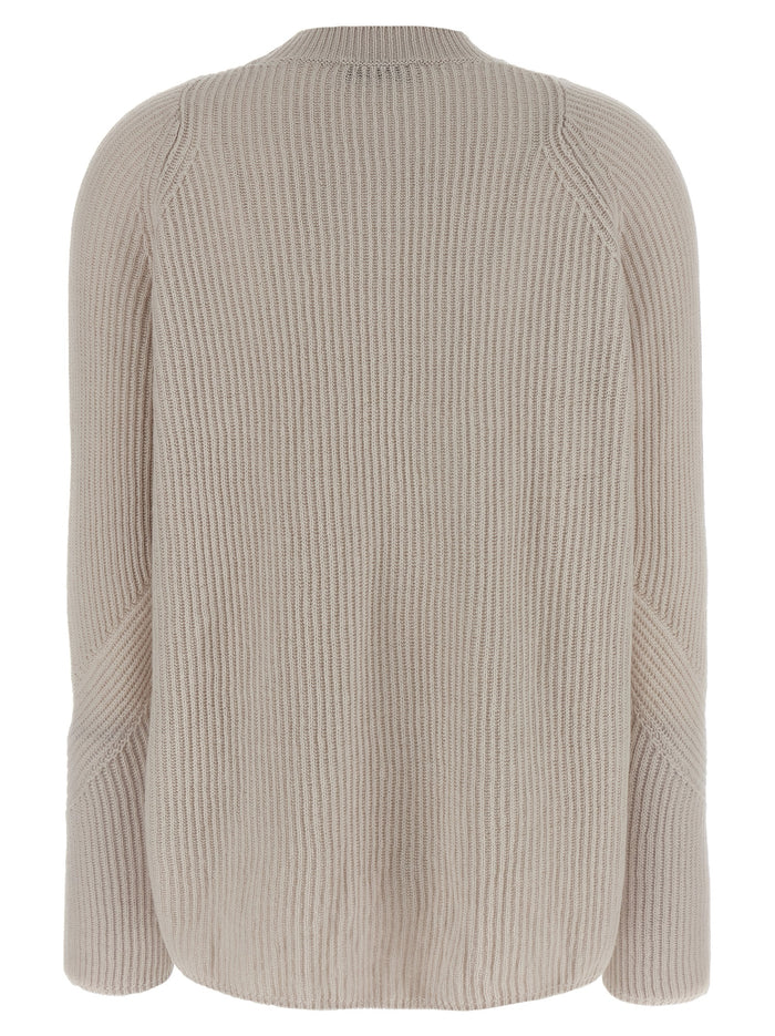 'S Max Mara 100% wool sweater in beige — view 2