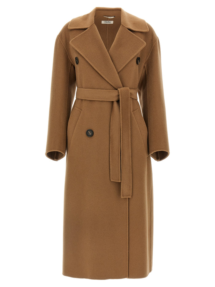 'S Max Mara 70% virgin wool coat in brown