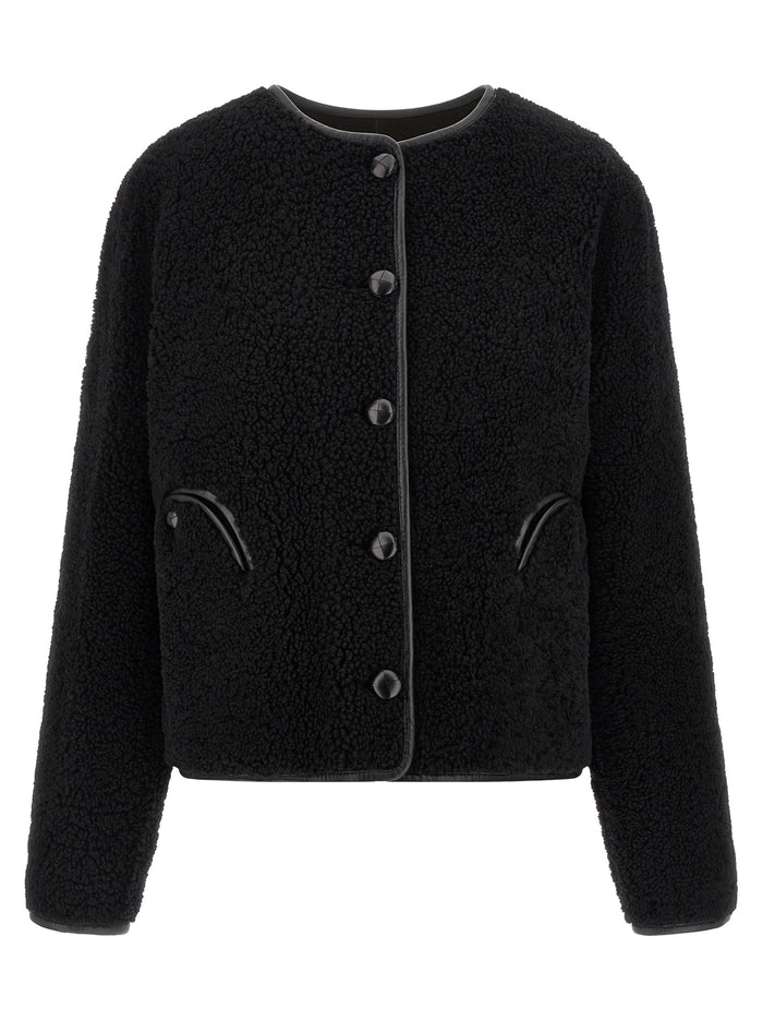 Blazé Milano 100% lamb leather jacket in black