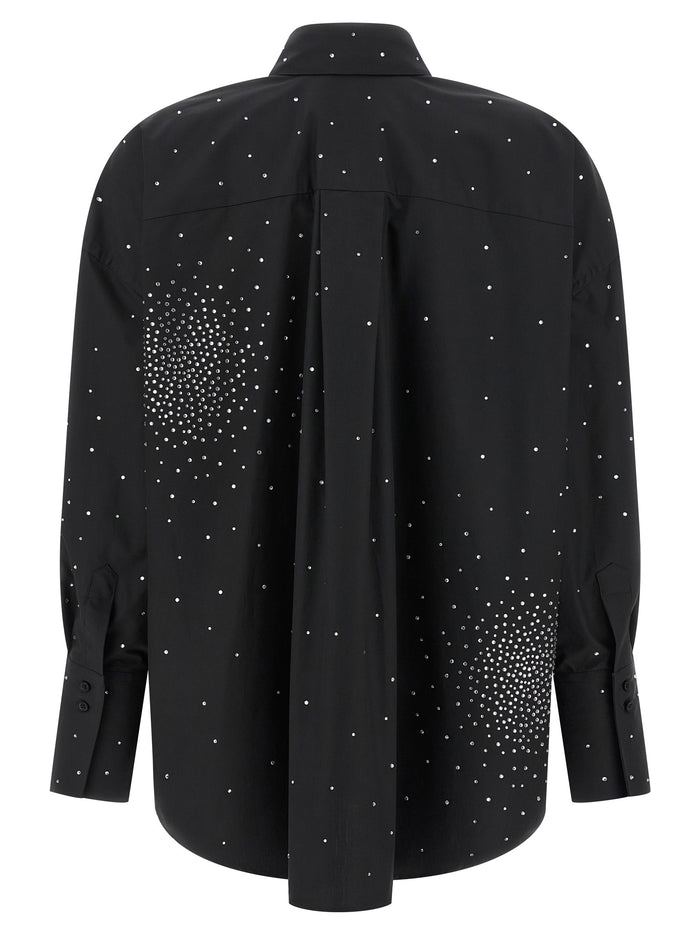 Giuseppe Di Morabito 100% cotton blouse in black — view 2